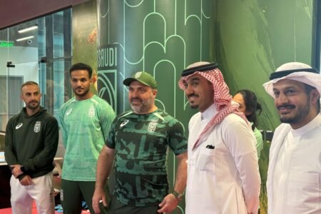 وزير الرياضه يزور معسكر أخضر التايكوندو استعدادًا لبطولة آسيا والألعاب الخليجية