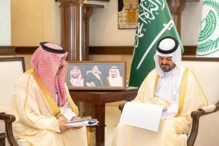 نائب أمير منطقة مكة يستقبل “الزايدي” أمين محافظة الطائف