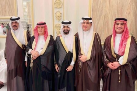 رزق الله اليزيدي يحتفل بزواج ابنه زياد